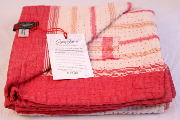 Striped Baby Blanket