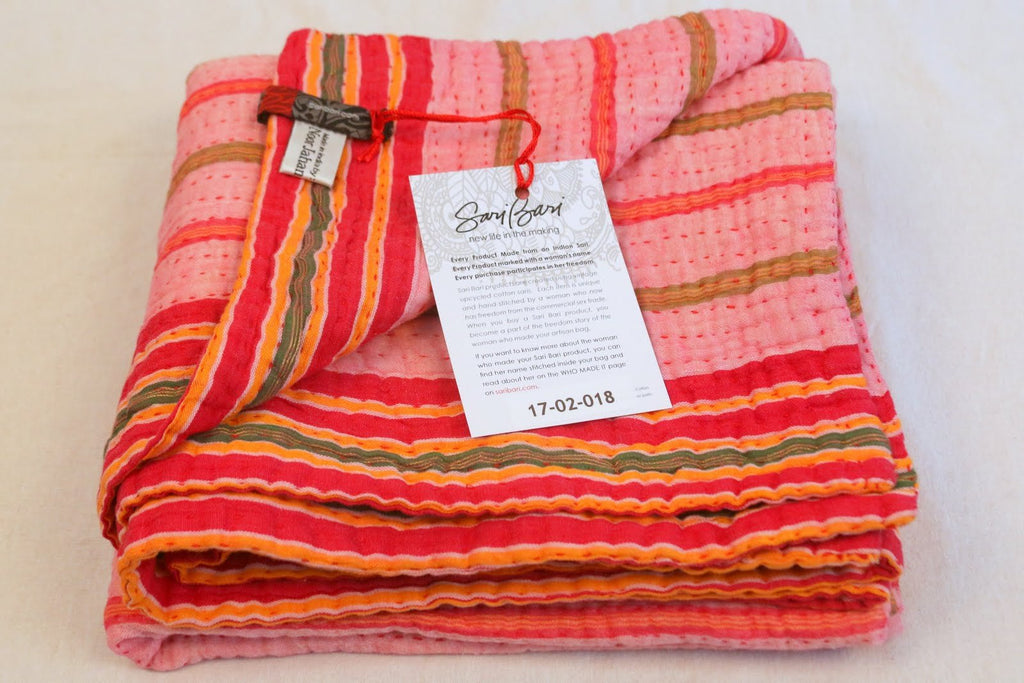 Striped Baby Blanket