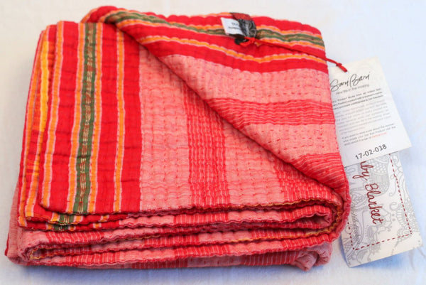 Striped Baby Blanket