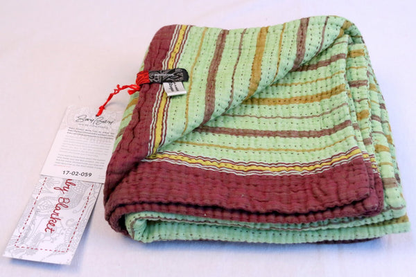 Striped Baby Blanket