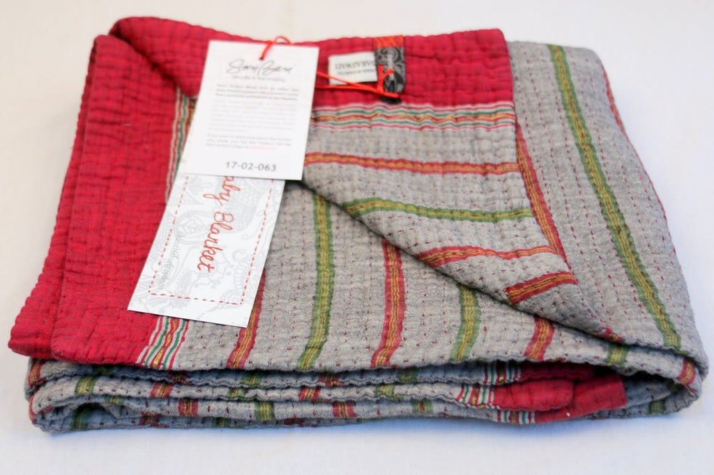 Striped Baby Blanket