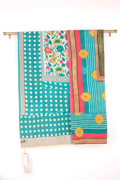 Kantha XL Throw
