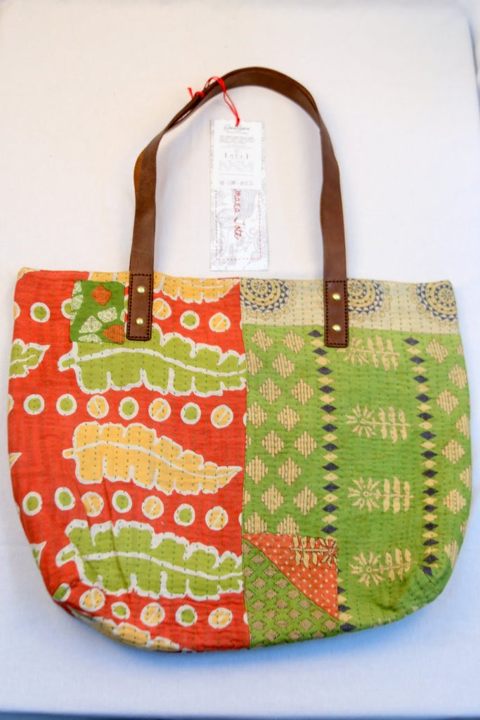 Sammana Tote with Loyal Leather