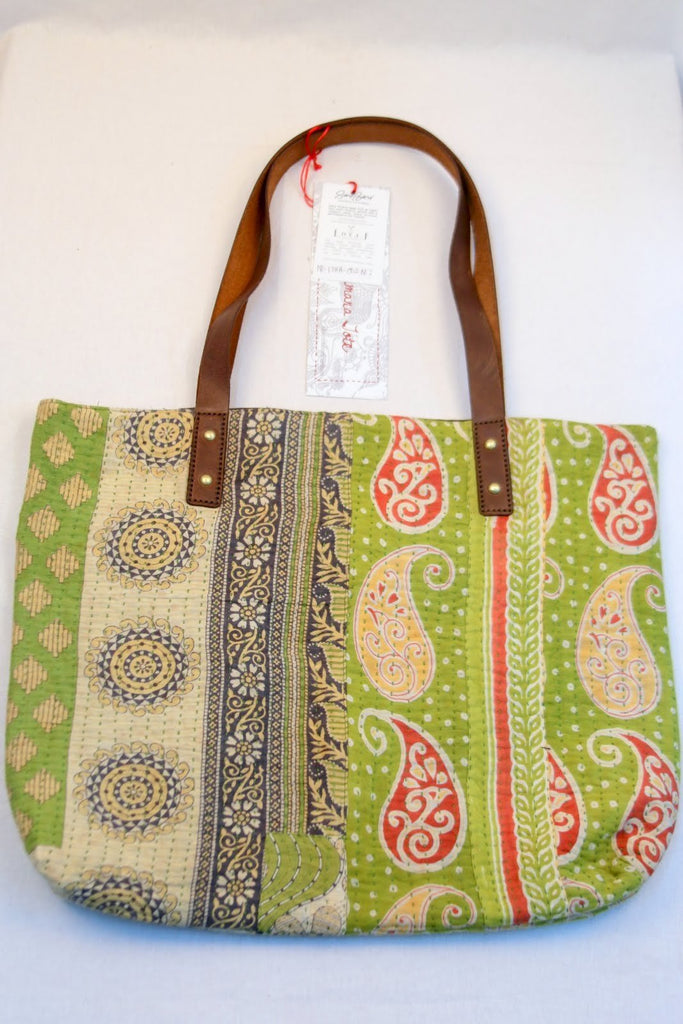 Sammana Tote with Loyal Leather