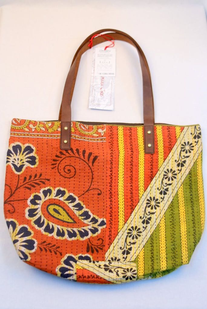 Sammana Tote with Loyal Leather