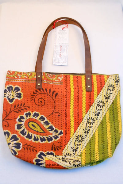 Sammana Tote with Loyal Leather