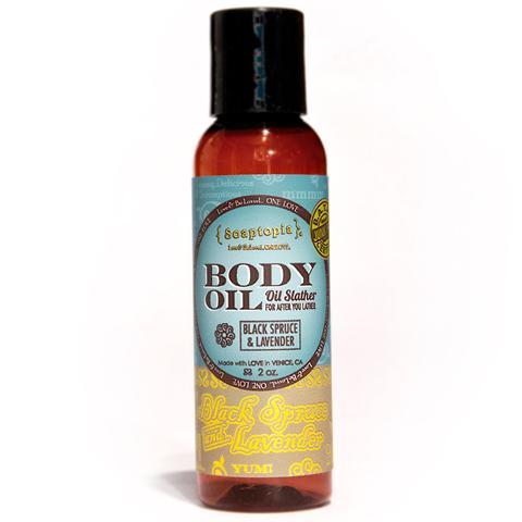 Black Spruce and Lavender Body Oil