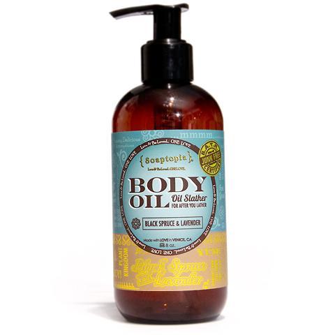 Black Spruce and Lavender Body Oil