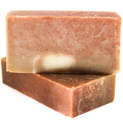 Shaman is an earthy and warm exfoliating soap
